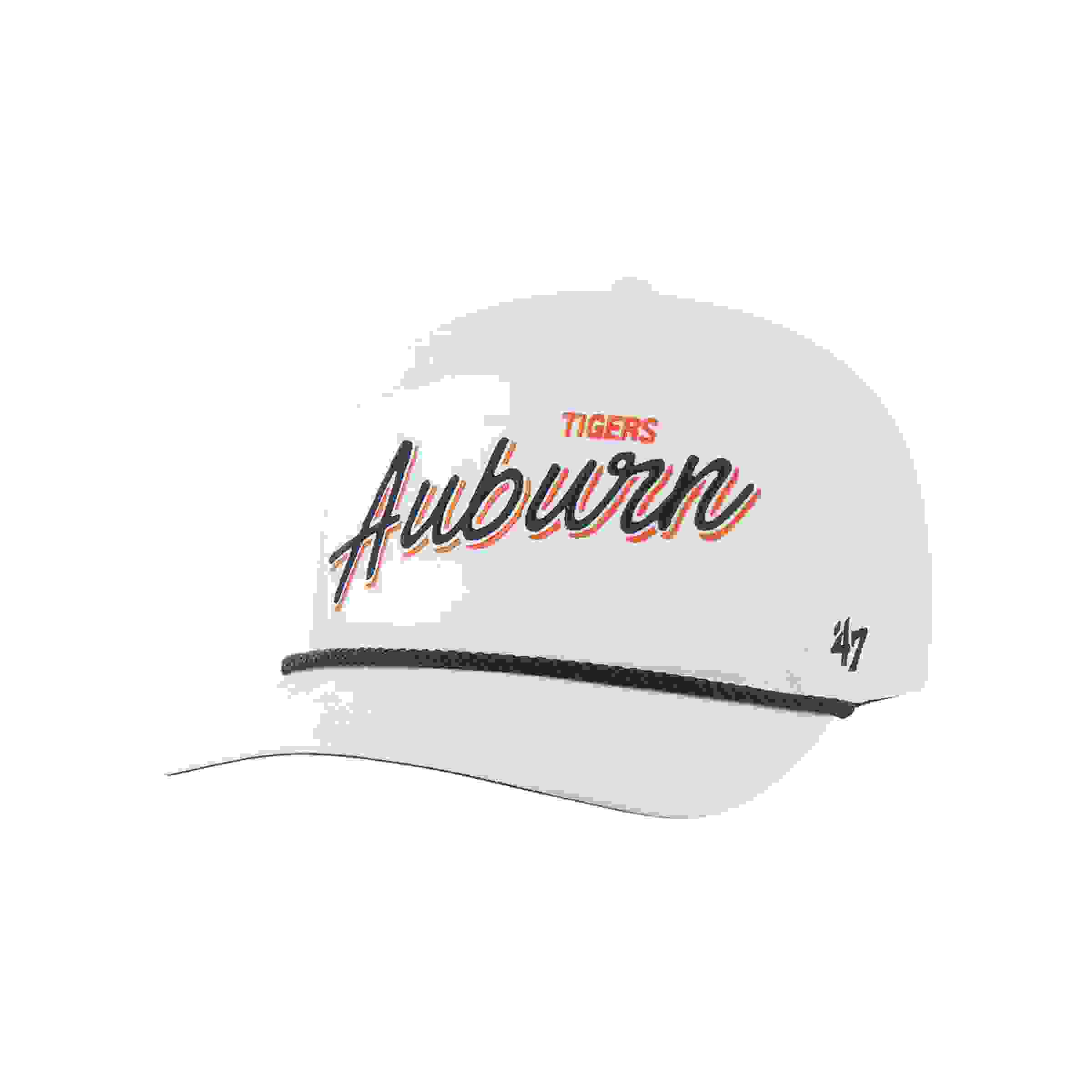 47 Auburn Tigers Fairway Hitch White Snapback Hat